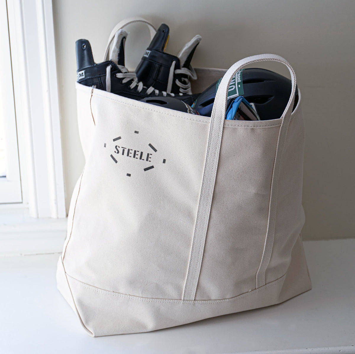 Bolso tote de lona natural Steele Canvas Basket Corp - Grande 5 "– – Ahora disponible en MTN Shop EE. UU. - imagen 5