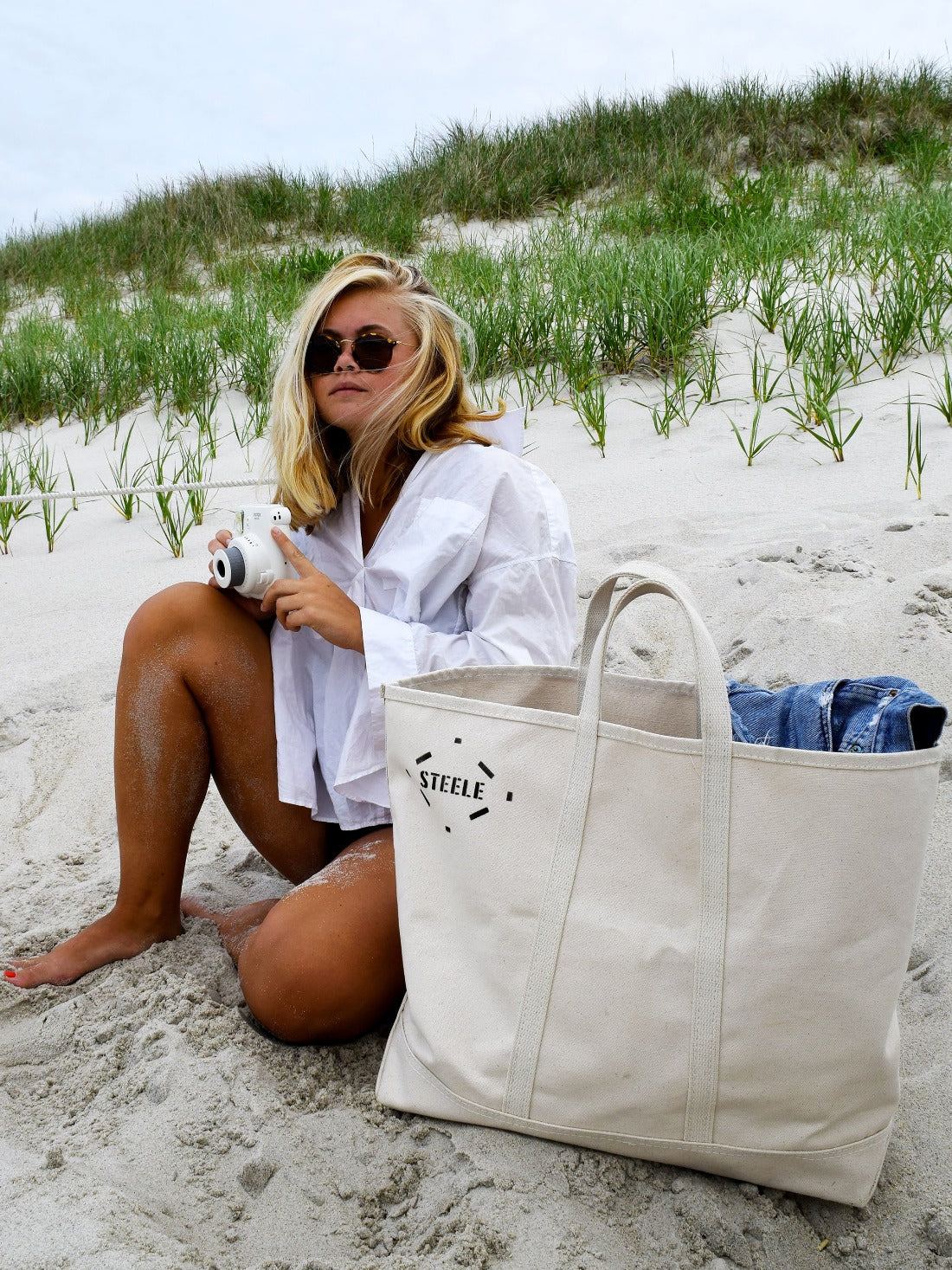 Bolso tote de lona natural Steele Canvas Basket Corp - Mediano– - Ahora disponible en MTN Shop EE. UU. - imagen 5