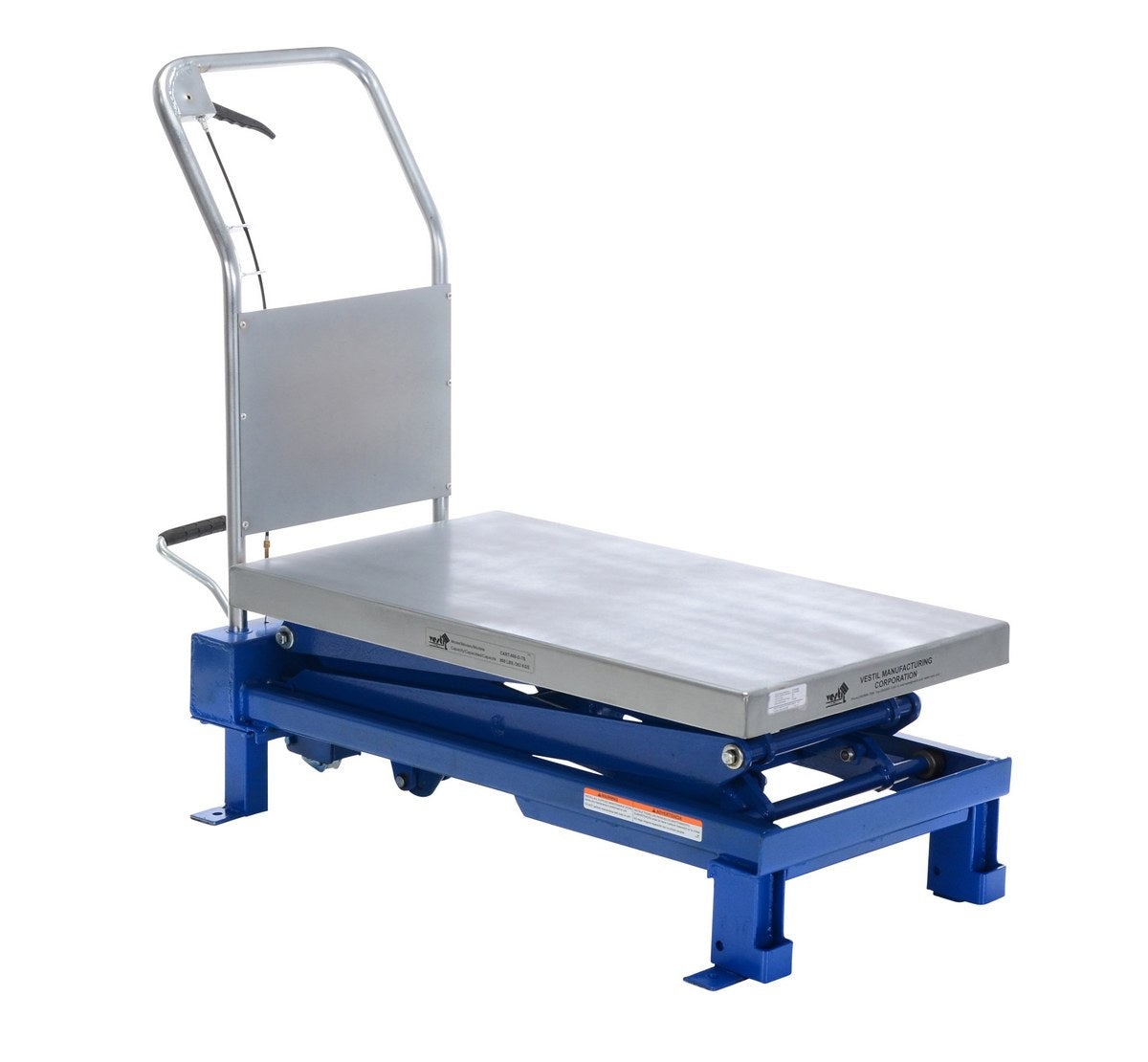 Bomba de pie y mesas elevadoras de tijera motorizadas de Vestil Manufacturing Corp– – Ahora disponibles en MTN Shop US. - imagen 4