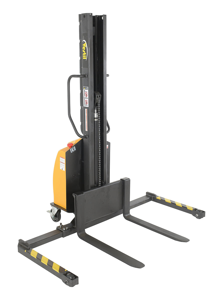 Apiladores de mástil estrecho de Vestil Manufacturing Corp con elevación motorizada– – Ahora disponibles en MTN Shop US. - imagen 6