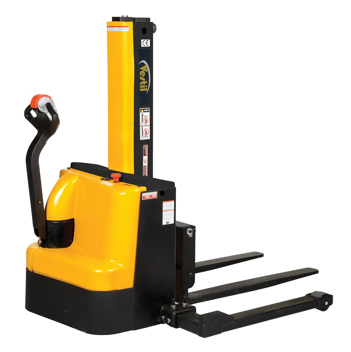 Apiladores de mástil estrecho de Vestil Manufacturing Corp con accionamiento y elevación motorizados: ahora disponibles en MTN Shop US. - imagen 3