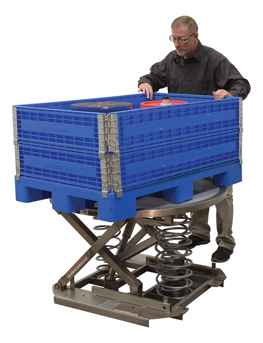 Mesas de tijera con resorte de Vestil Manufacturing Corp– – Ahora disponibles en MTN Shop US. - imagen 8