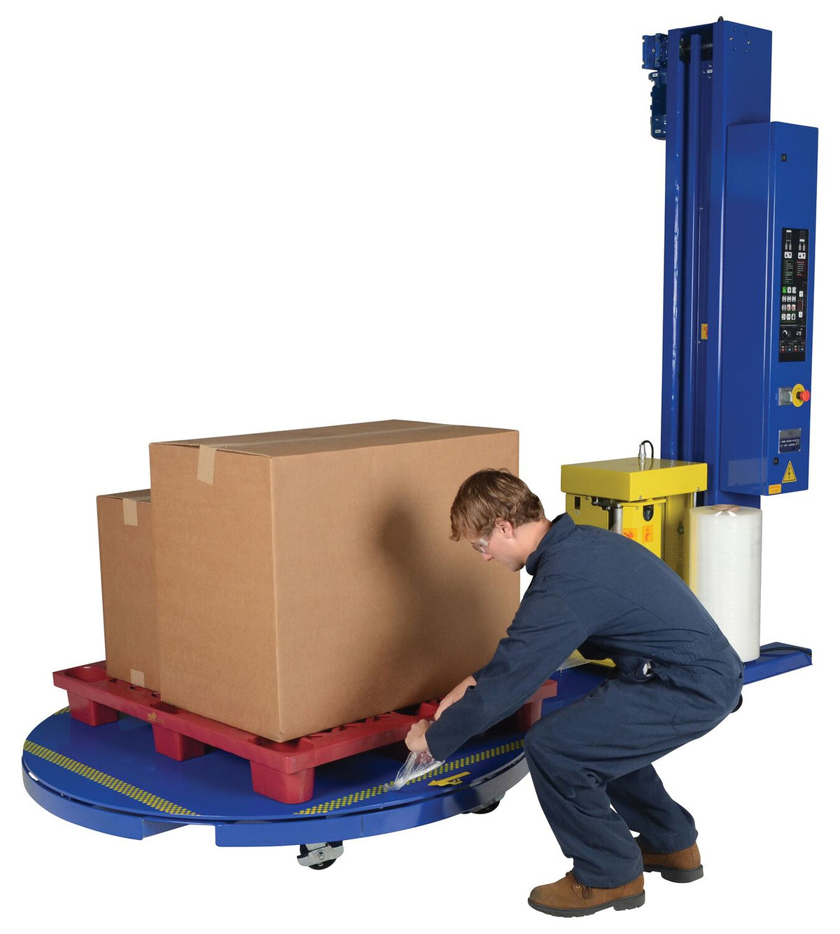 Máquina de envoltura estirable automática de alto rendimiento y servicio mediano de Vestil Manufacturing Corp– – Ahora disponible en MTN Shop US. - imagen 5