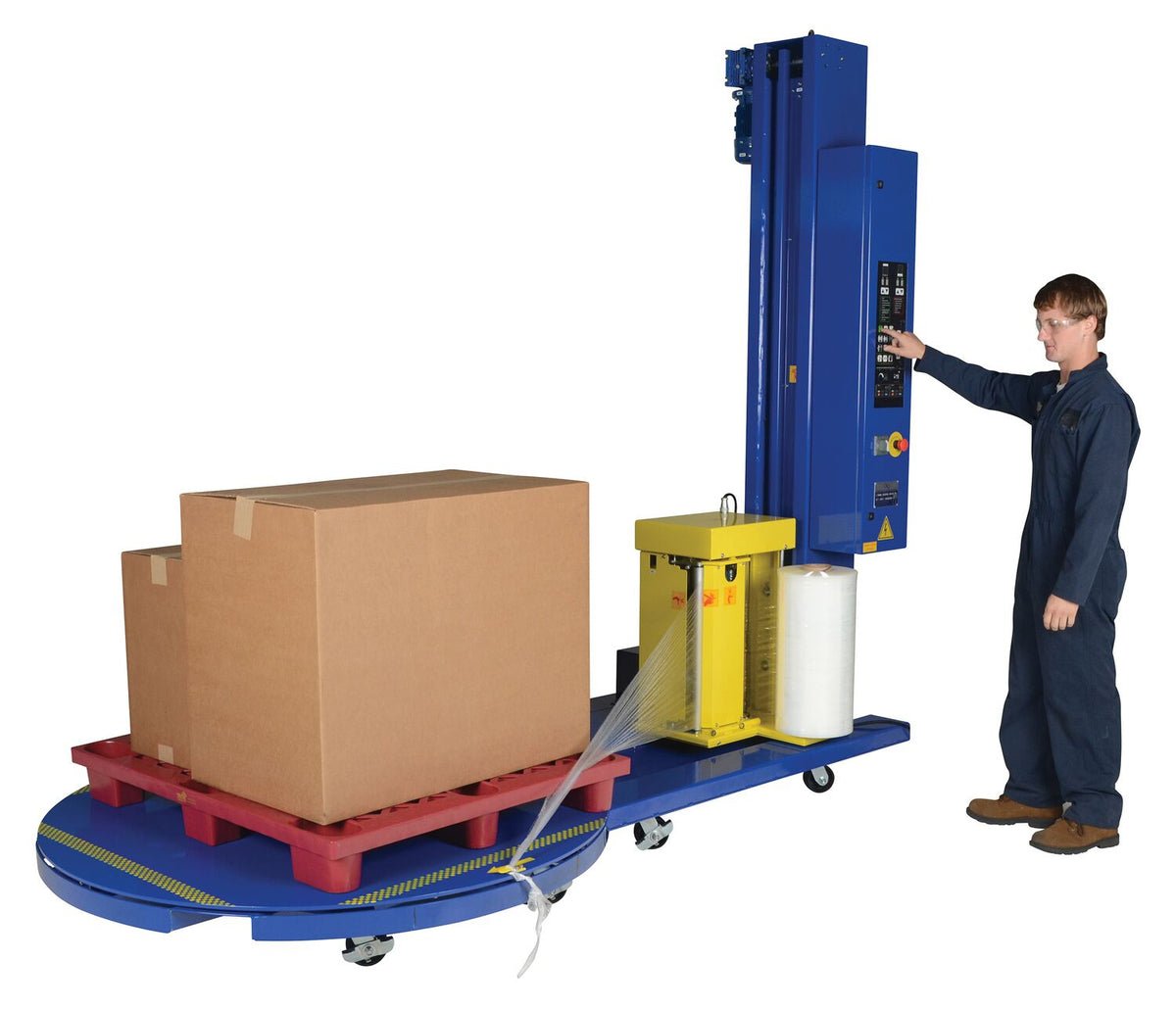Máquina de envoltura estirable automática de alto rendimiento y servicio mediano de Vestil Manufacturing Corp– – Ahora disponible en MTN Shop US. - imagen 3