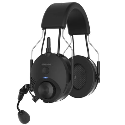 Sena Tufftalk – over-the-head configuration front view