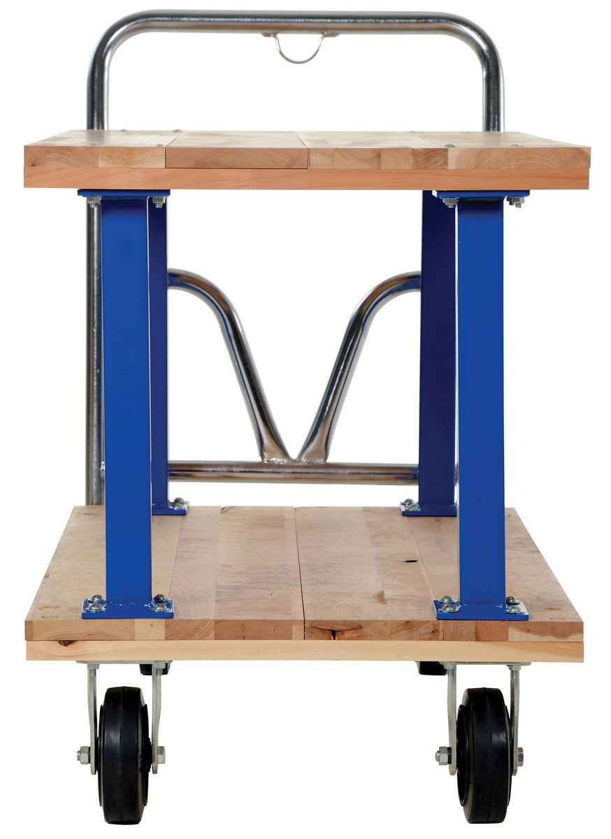 Carros con plataforma de madera dura de dos y tres pisos de Vestil Manufacturing Corp: ahora disponibles en MTN Shop US. - imagen 6