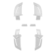 Clips para lámpara Kask + tapa de ranura frontal