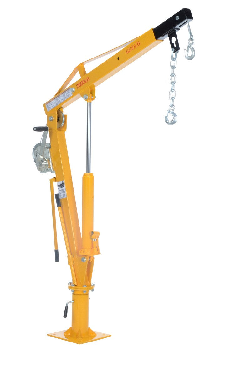 Grúas bandera para camiones operadas con cabrestante Vestil Manufacturing Corp– – Ahora disponibles en MTN Shop US. - imagen 3