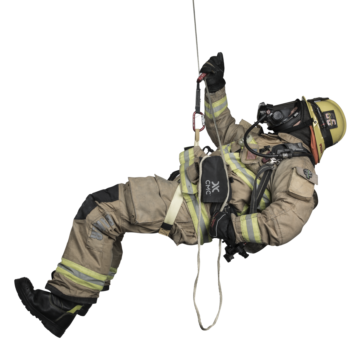 CMC LEVR Escape System, firefighter escape system with descender and line, SKU 500360, product view 25 - imagen 24