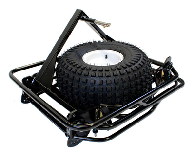 CMC Mule II Litter Wheel, kit de transporte de arena de una sola rueda, vista detallada