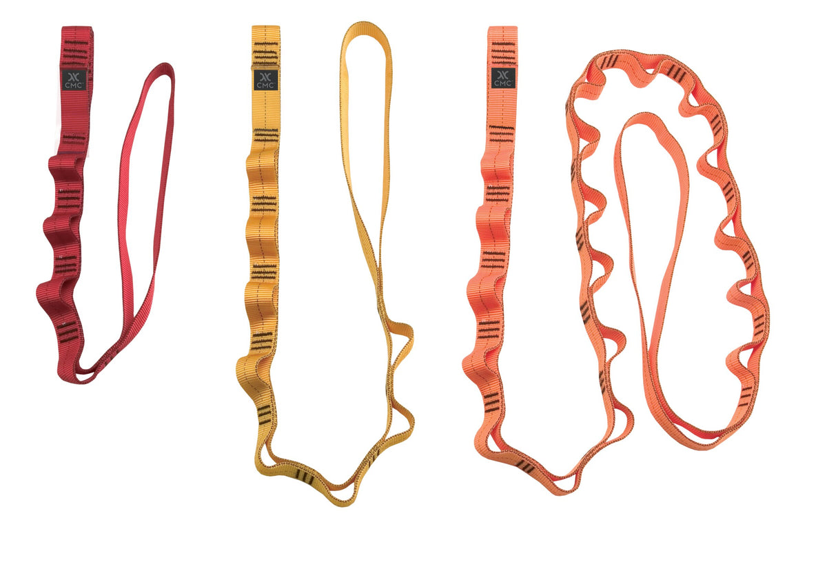 CMC Multi-loop Straps, multi-loop webbing anchor strap, side view - imagen 4