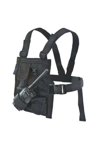 Arnés de radio CMC Proseries, arnés de radio para llevar en el pecho con correas ajustables