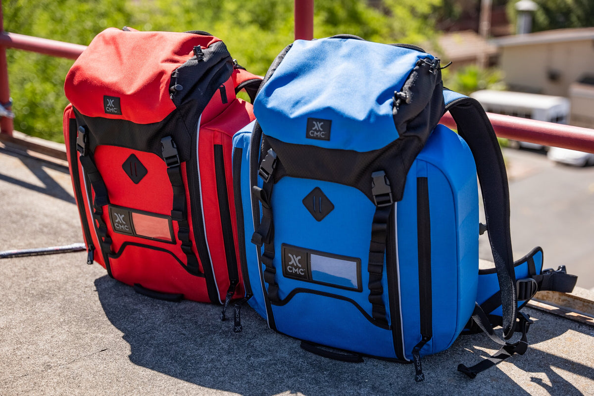 CMC Rigtech Pack, rigging technician backpack with gear panels, rear view - imagen 5