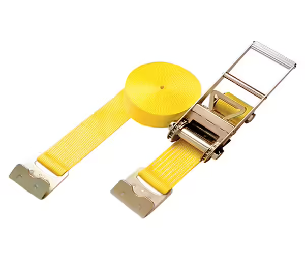 Conjunto de trinquete Peerless de 4"X 30' con soporte plano (paquete de 4)