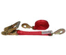 W/Twisted Snap Hook 10K Fixed End Only W/Ratchet Tiedown