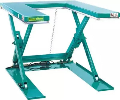 Mesa elevadora en U