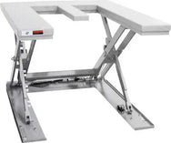 Mesa elevadora electrónica de acero inoxidable