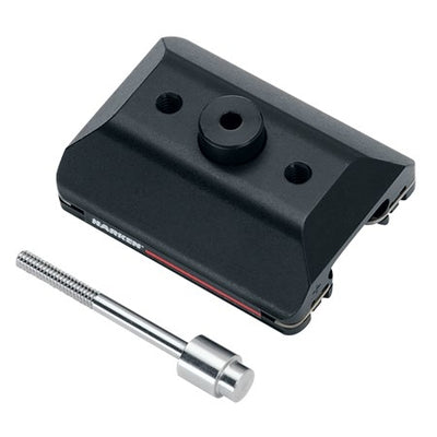 Carro Harken de 22 mm con 2 orificios roscados de 1/4-20 y tope central roscado: El carro Harken de 22 mm con 2 orificios roscados de 1/4-20 y tope central roscado viene con rodamientos de bolas de recirculación encerrados de forma segura en aluminio duradero, liviano y resistente a la corrosión, lo que garantiza un movimiento lineal confiable y suave con fricción mínima. – Ahora disponible en MTN Shop US.