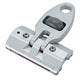 Carro con riel de acceso Harken R27 - Palanca de rueda, anodizado transparente
