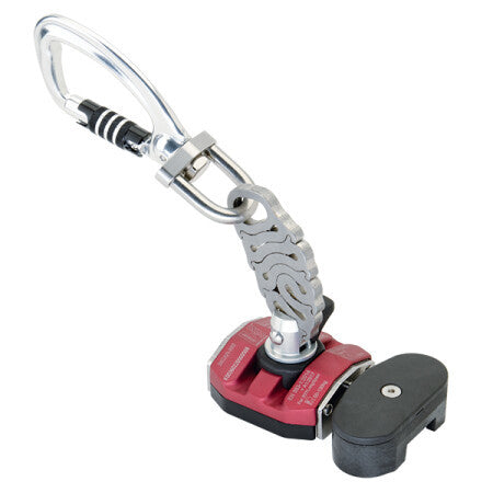 Harken Vertical Fall Arrest System– The INCAR 360, a revolutionary vertical fall arrest trolley meticulously designed to seamlessly integrate with the R27 Access Rail System. This innovative trolley not only connects the worker to the system but also offers an automatic hands-free climbing experience by faithfully following the user's movements. – Now available at MTN Shop US.