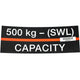 CM Etiqueta de capacidad D8+ Modelo J, Ll
