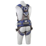 3M™ DBI-SALA® ExoFit NEX™ Construction Style Positioning/Climbing Harness - Rear View with Stand-up Lightweight Aluminum Back D-ring