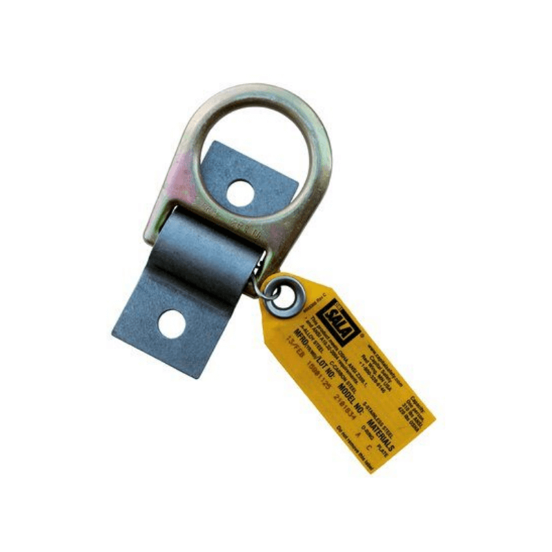 Anillo en D 3M™ DBI-SALA® con placa de anclaje - Placa de acero en bruto con anillo en D de acero galvanizado - imagen 2