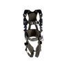 3M™ DBI-SALA® ExoFit NEX™ Plus Comfort Construction Style Positioning/Climbing Harness - Front View with Quick Connect Chest and Leg Connections, Front D-ring and Body Belt/Hip Pad with Side D-rings