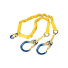 3M™ DBI-SALA® ShockWave™2 100% Tie-Off Rescue Shock Absorbing Lanyard - with Self-Locking snap Hook, Integrated D-rings and Self-Locking Aluminum Rebar Hook