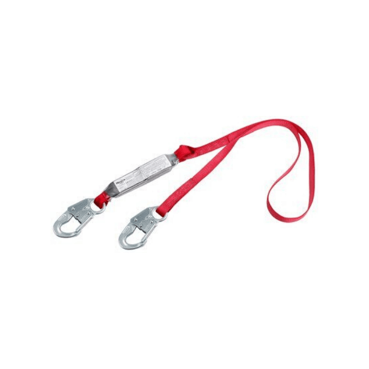 3M™ Protecta® PRO™ Pack Shock Absorbing Single-Leg Lanyard with Self-Locking Snap Hooks