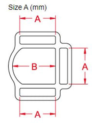 Dimensiones del anillo Kong 3 luces - imagen 2