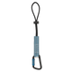Accesorio para herramientas de 5 lb con argolla de estrangulamiento y mosquetón de cierre giratorio de aluminio, paquete de 5