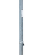 Anclaje de puntal de escalera atornillable de 5' con desplazamiento superior de 5"