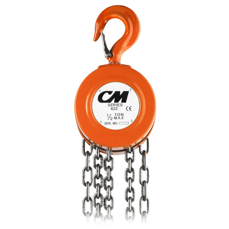 Polipasto de cadena manual CM622: el polipasto de cadena manual CM 622 es el mejor para uso industrial. Diseño compacto. Elevación de 10 a 30 pies. Garantía de un año. ¡Entrega rápida ahora! – Ahora disponible en MTN Shop US. - imagen 2