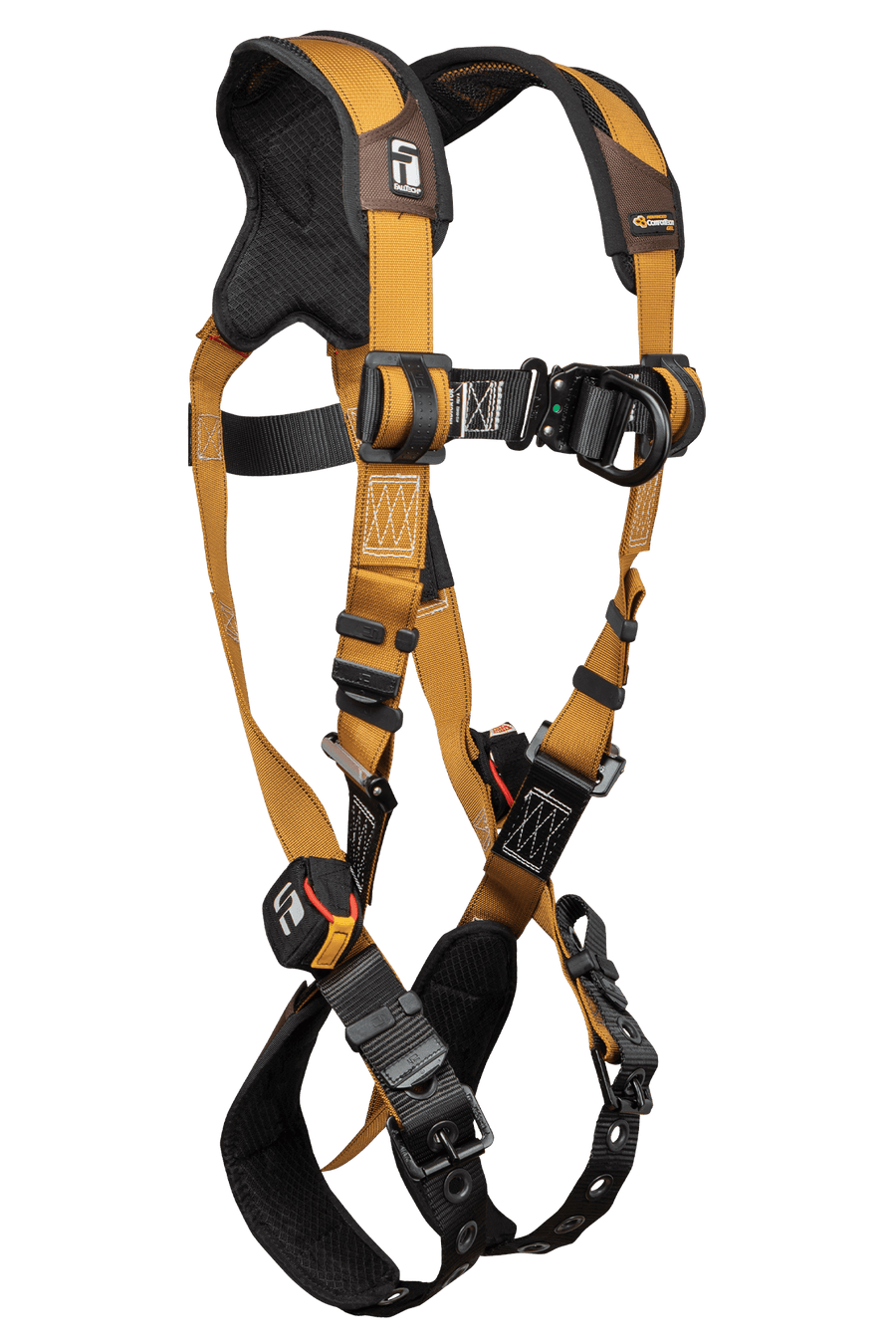 Advanced ComforTech® Gel 2D Climbing Non-belted Full Body Harness, Tongue Buckle Leg Adjustment
