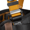 Construction Belted Full Body Harness, Tongue Buckle Leg Adjustment