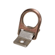 Anclaje de anillo en D atornillable con placa de instalación de acero inoxidable