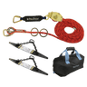 Temporary Rope HLL System; 2-person with Kernmantle Rope and Chain Roof Anchors– – Now available at MTN Shop US.
