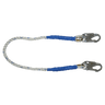 3' Rope Restraint Lanyard, Fixed-length with Steel Snap Hooks– – Now available at MTN Shop US.