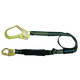 Línea de vida con absorción de energía WeldTech® Kevlar® de 6', una sola pata con conectores de acero - CSA