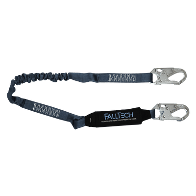 Elastic Energy Absorbing Lanyard