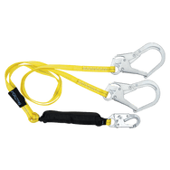 Línea de vida con absorción de energía FT Basic® de paquete blando de 6', doble pata con conectores de acero– – Ahora disponible en MTN Shop EE. UU.