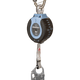 SRL personal DuraTech® de 6' con gancho de seguridad de acero, incluye mosquetón de conexión dorsal de acero