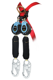SRL personal con mosquetones de acero