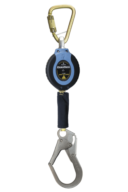 SRL FallTech de 11' DuraTech® Arc Flash con gancho de barra de refuerzo de acero