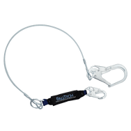 Cordón absorbente de energía de cable revestido