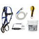 Kit de techador con anclaje pasante de 6' y ajustador de cuerda de arrastre