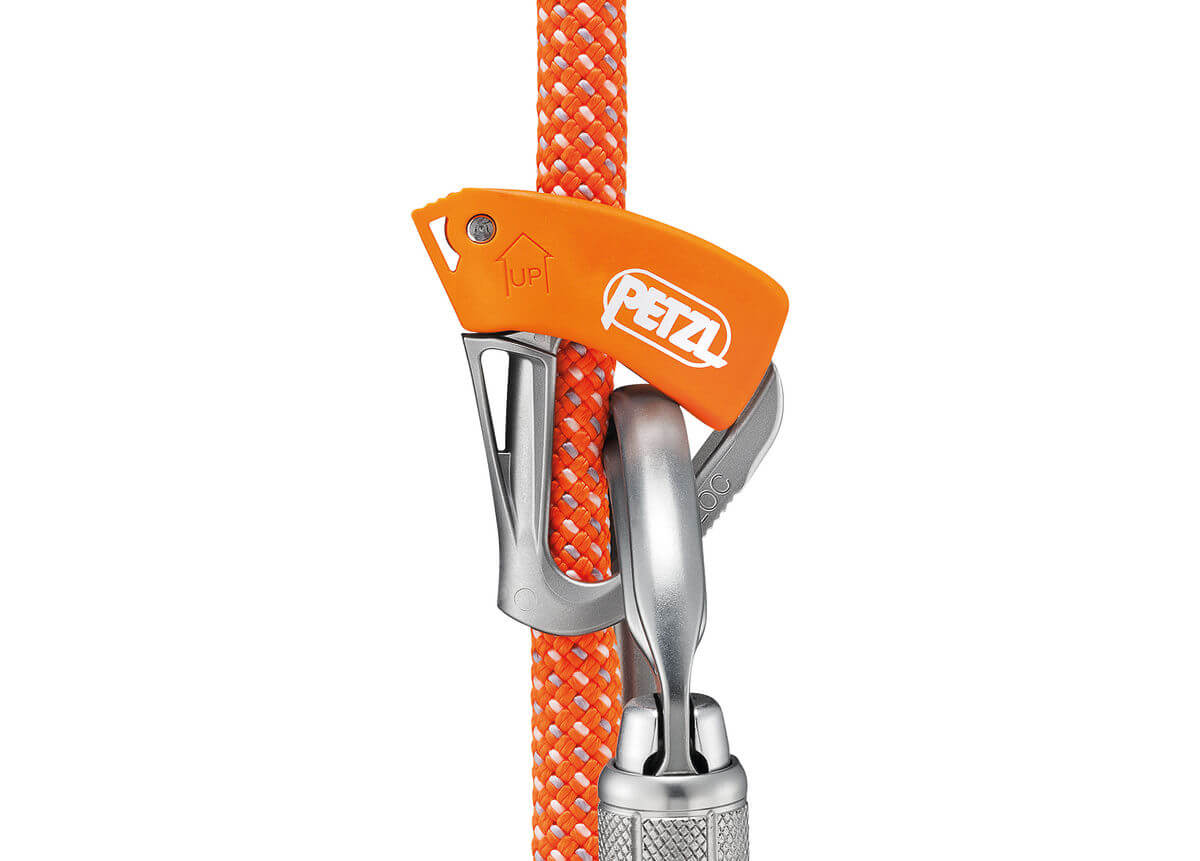 Ascensor de emergencia Petzl TIBLOC - Sistema automático presiona el mosquetón contra la cuerda - imagen 3
