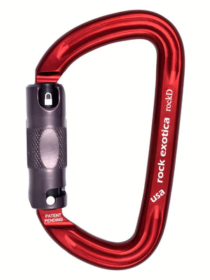 Mosquetón con bloqueo automático Rock Exotica rockD– – Ahora disponible en MTN Shop EE. UU.