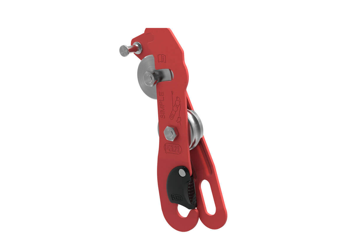 Descensor Petzl SIMPLE - Instalación fácil y rápida - imagen 2
